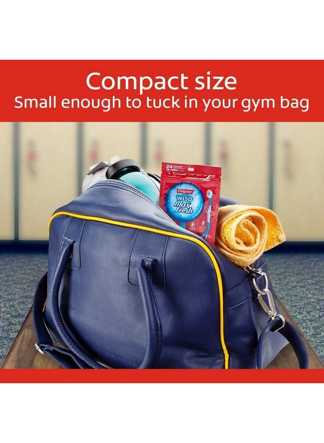 Max Fresh Wisp - 24 piece(s) Peppermint Red