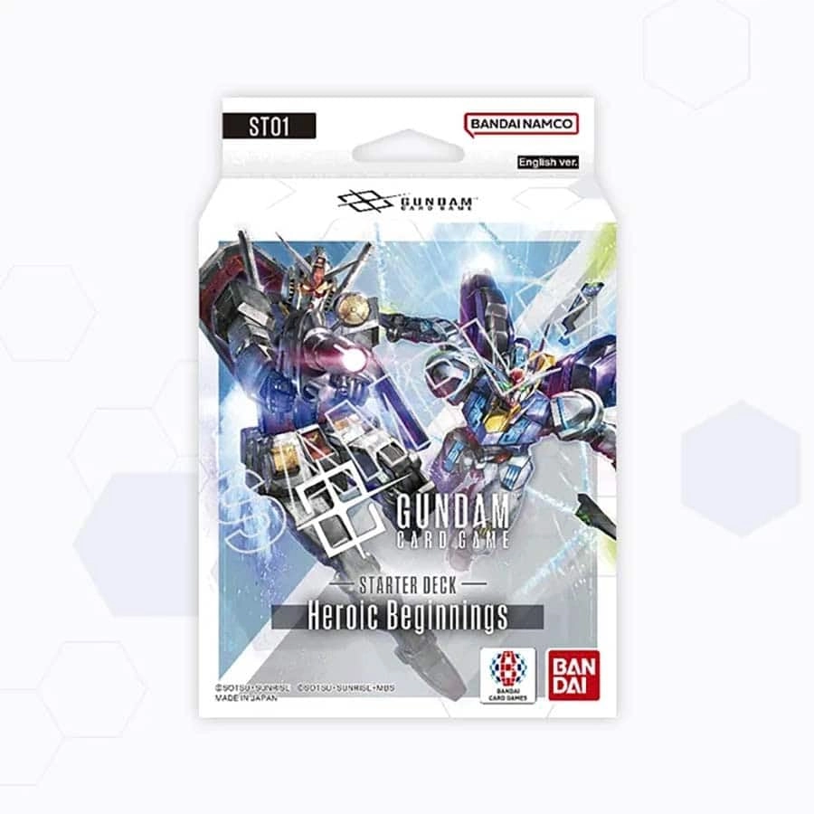 Bandai Gundam Card Game Starter Deck - Heroic Beginnings