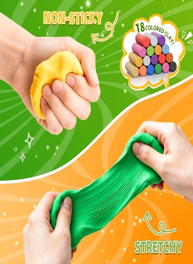 Play Clay Set - 3+ years 50 pcs