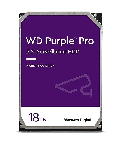 Purple Pro 3.5" 7200rpm SATA (WD181PURP-SPB6HY0) - 18TB