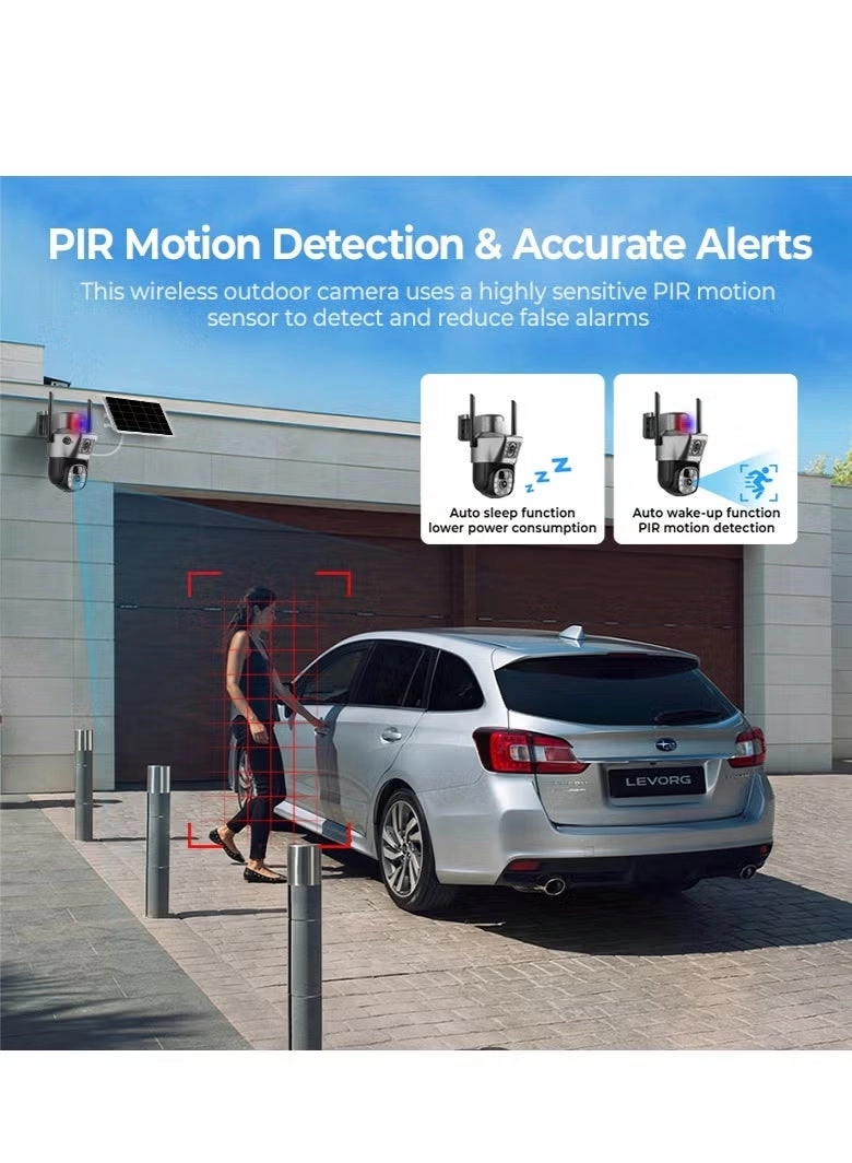 36X Optical Zoom 4G Lte Cellular Security Camera