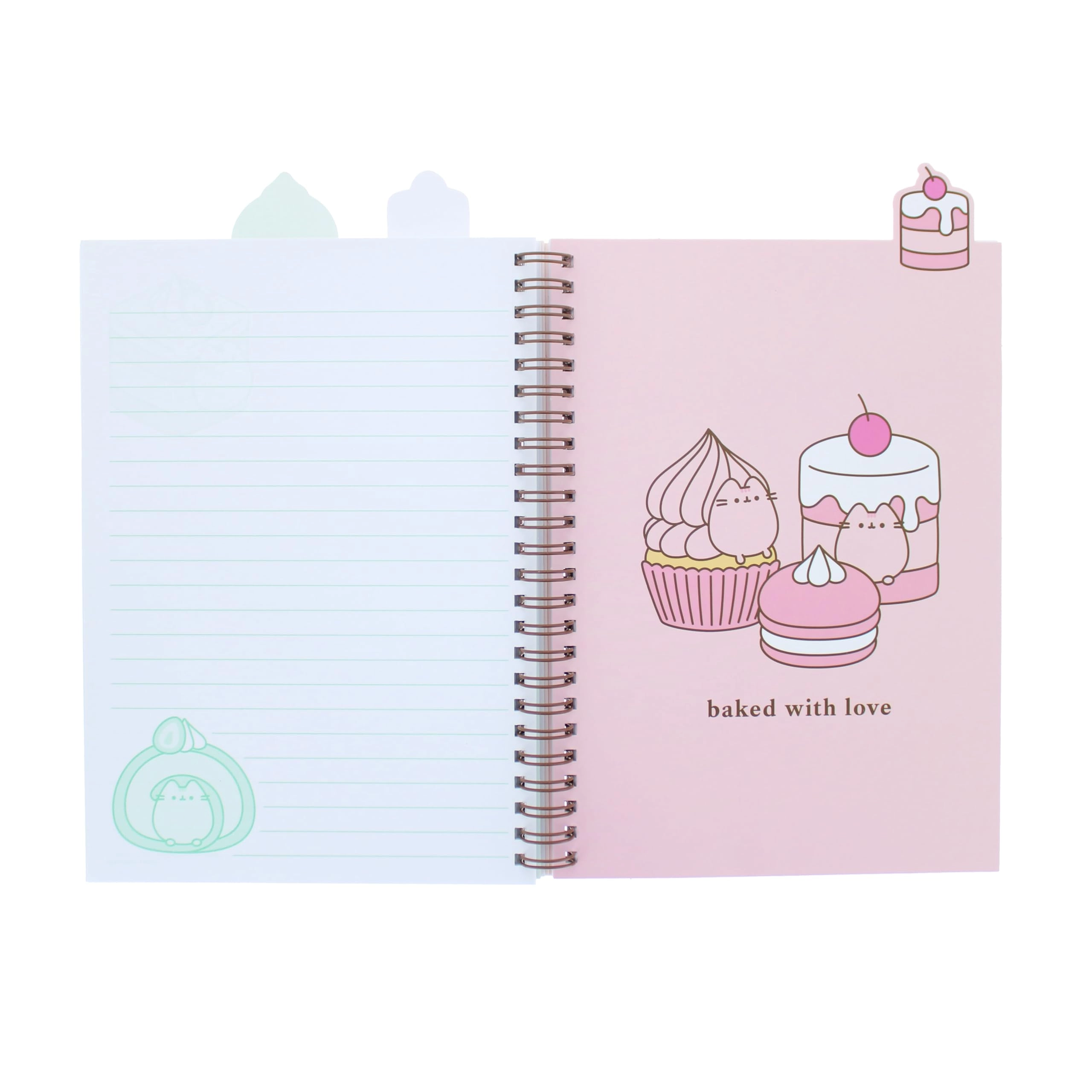 Pusheen Project Notebook A5 Spiral - Lined 80 Sheets
