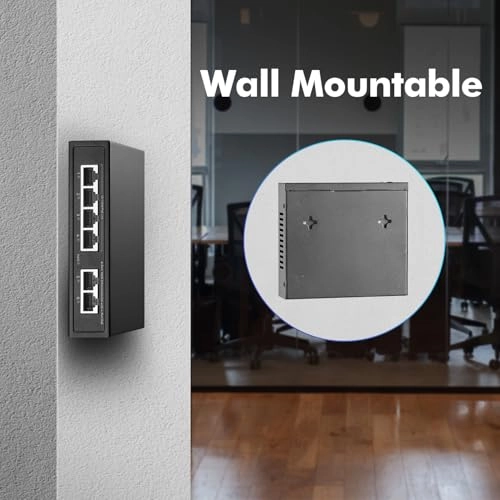 6x100M POE - 6-ports