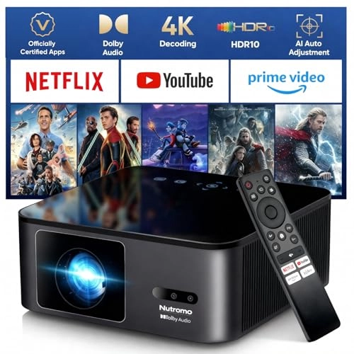 4K Projector 2000 ANSI 3840 x 2160 Pixels