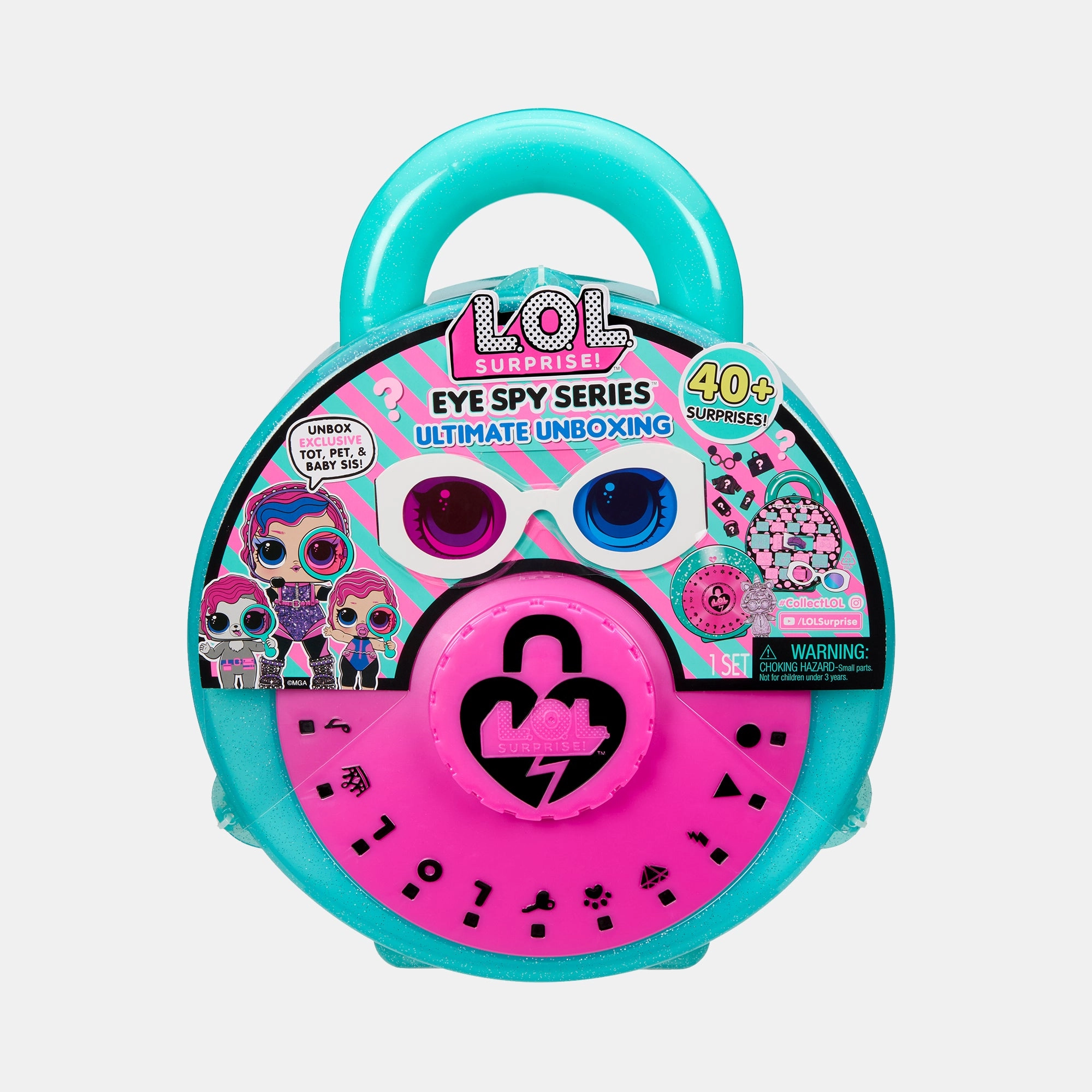 MGA Entertainment Eye Spy Series - Ultimate Unboxing 3 Exclusive Dolls 40+ Surprises Ages 3+