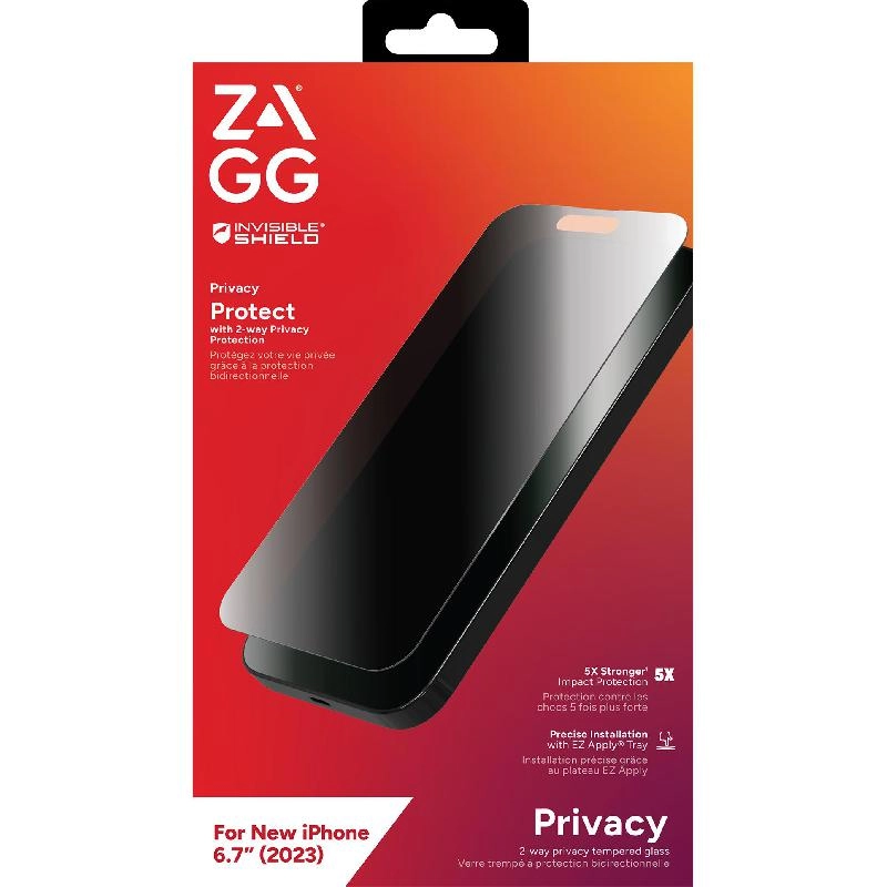 Privacy Tempered Glass Screen Protector for iPhone 14 Pro
