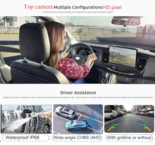 Rear View Camera - Night vision 1280 x 720 pixels