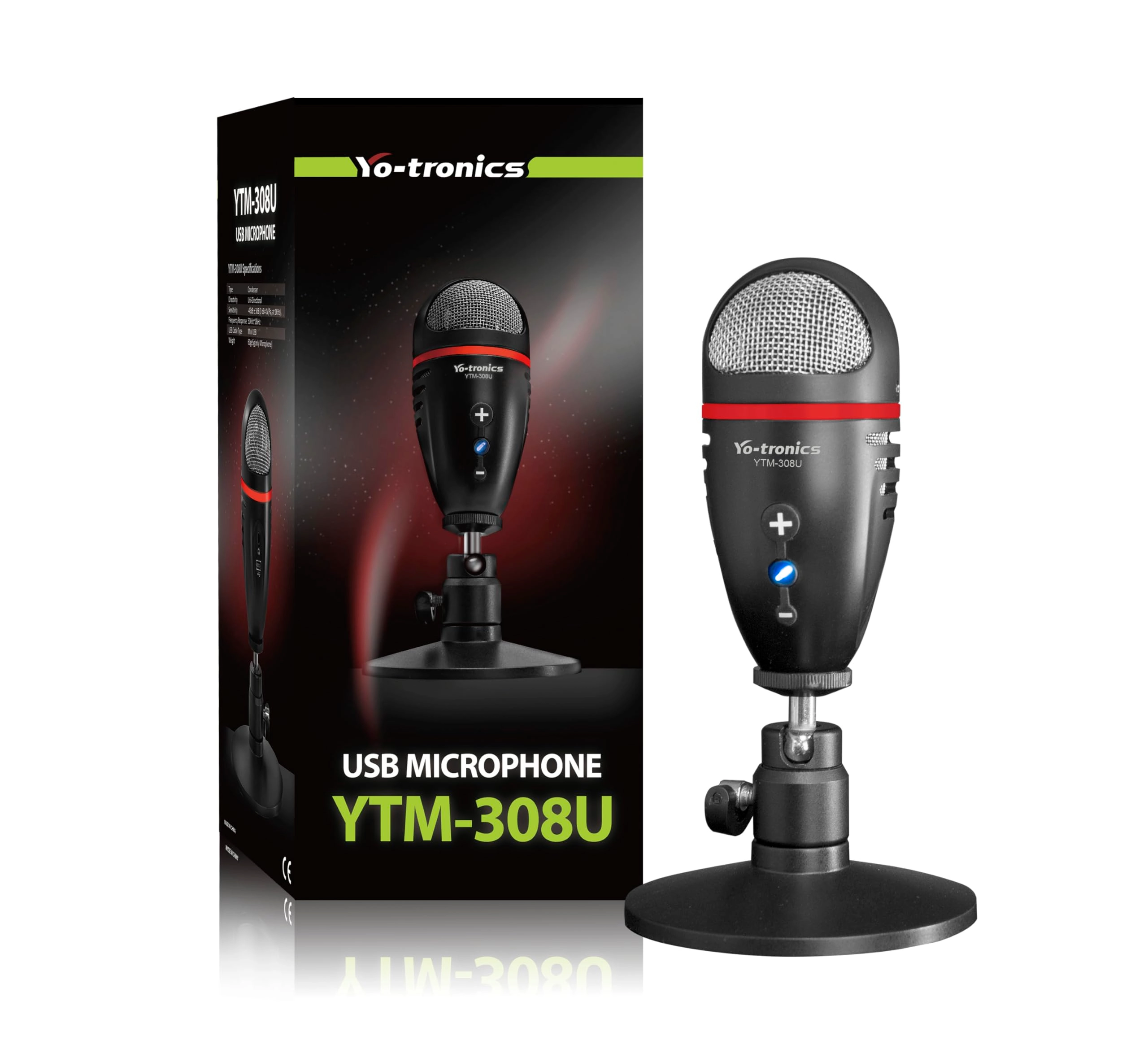 YTM-308U-WH USB Microphone