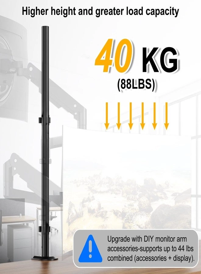 Monitor Desk Mount - Single Arm 17 - 49 Inch VESA 75 x 75 - 100 x 100 mm