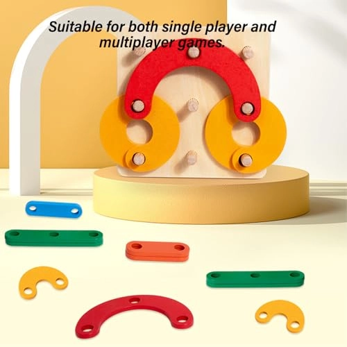 Wooden Building Blocks - 40 pcs