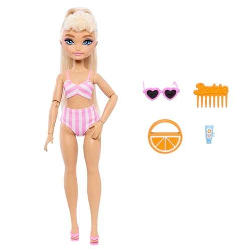 Malibu Fashion Doll - Roller Skating Blonde Hair 9 Makeup Themed Pieces Ages 4+