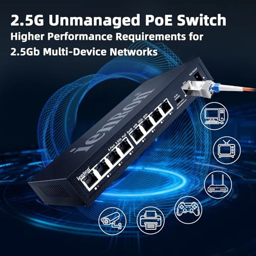 9-Port| 8*2.5G+1*10G SFP 9-ports