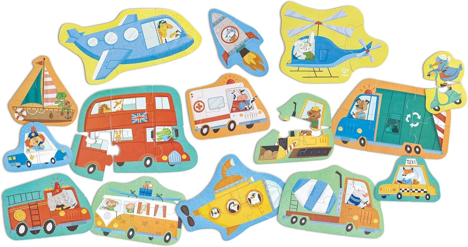 Wheels And Wonders Puzzle - 18 Months 15 piece(s)