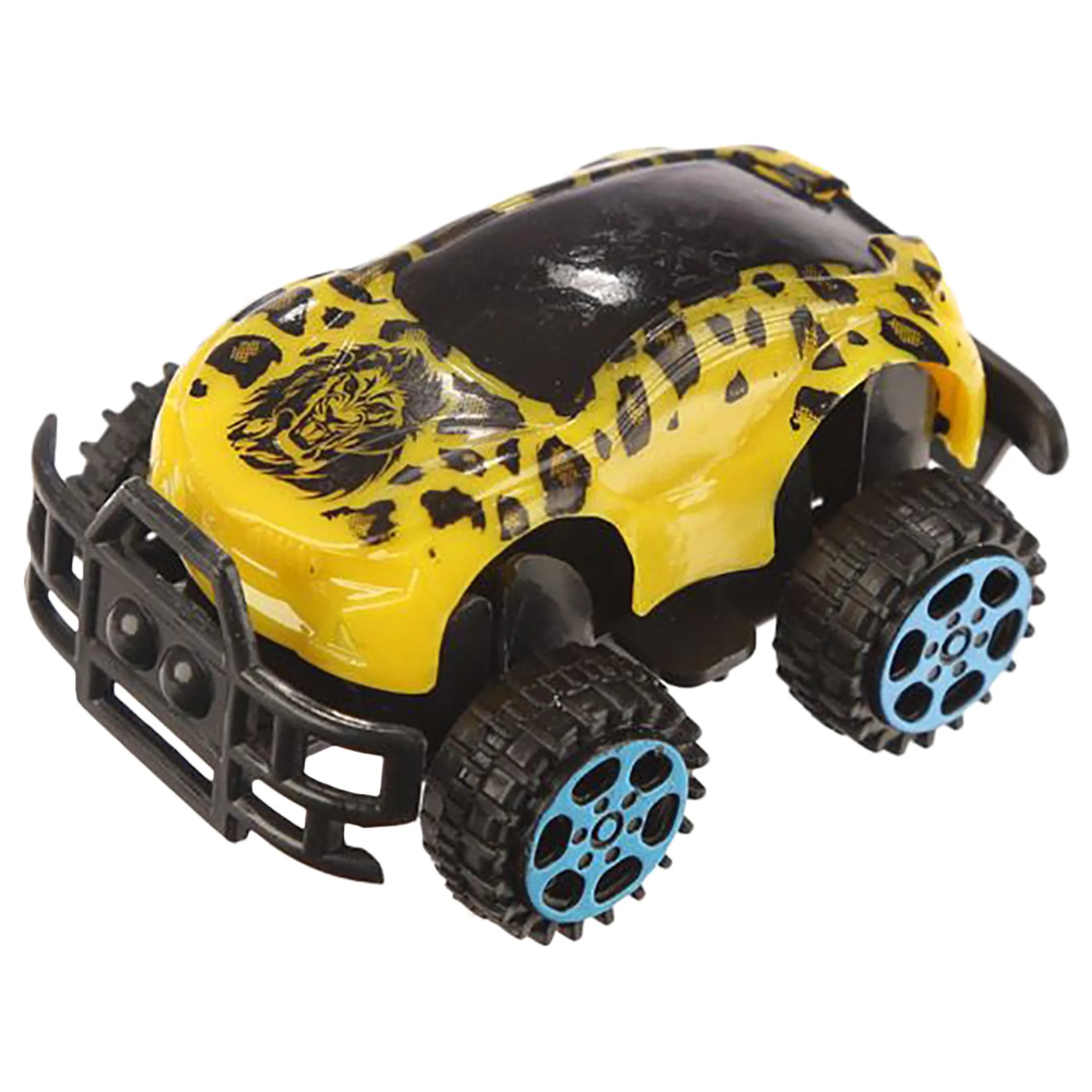 Mini Jungle Pull Back Car - Plastic and Metal Suitable for 3 years & above