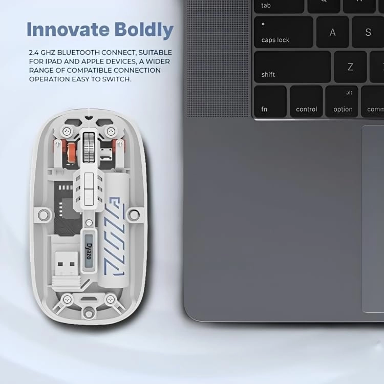 Diazo Rechargeable Wireless Mouse - 2.4Ghz Bluetooth 5.2