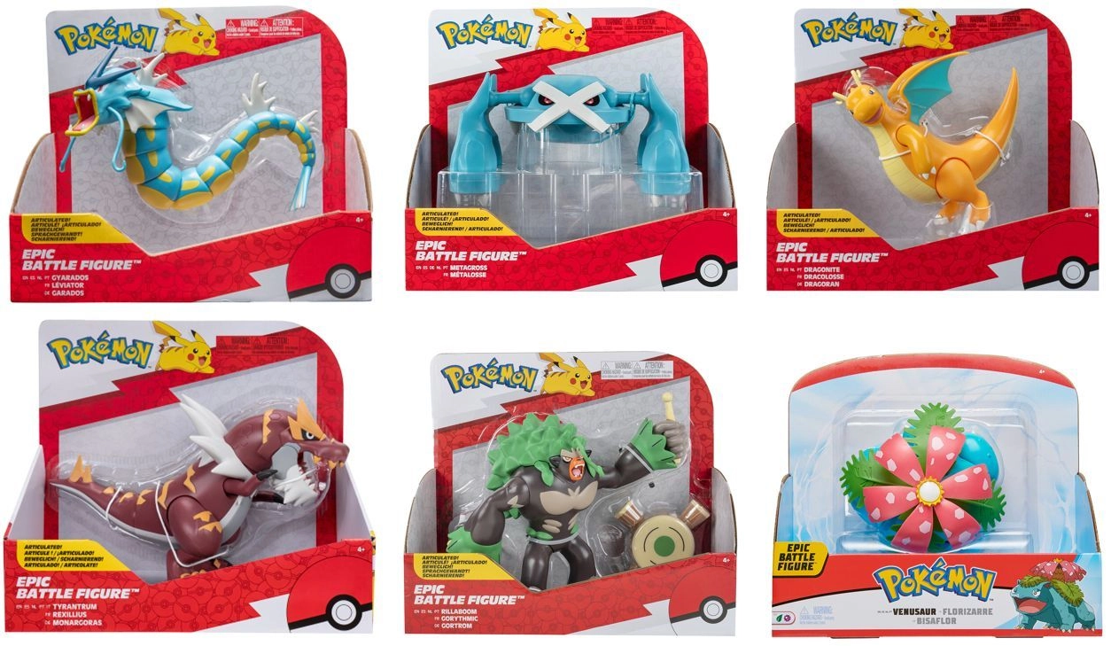Jazwares Metagross - Pokemon - Epic Battle Epic Figure - 3+ 1 pc