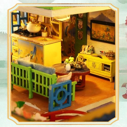 Miniature Dollhouse Kit - green spring yard