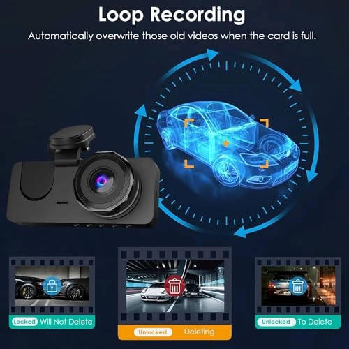 Dash Cam 1296P