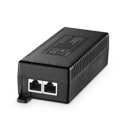Gigabit PoE+ Injector - 2 Port 60W Ethernet 1000 Mbits