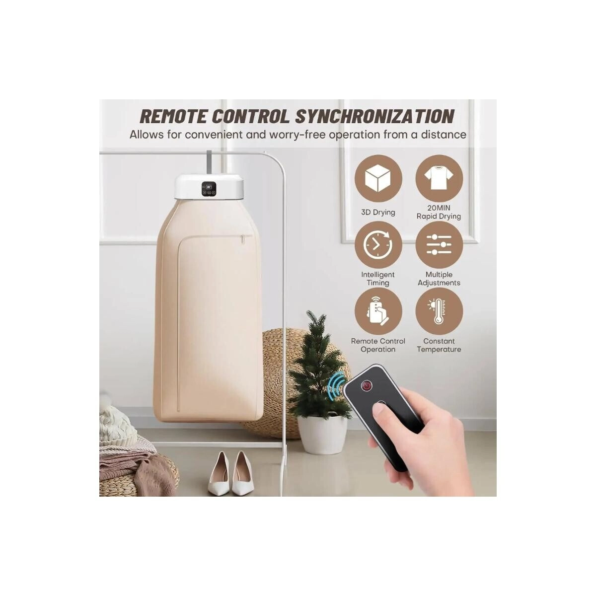 Portable Electric Clothes Dryer