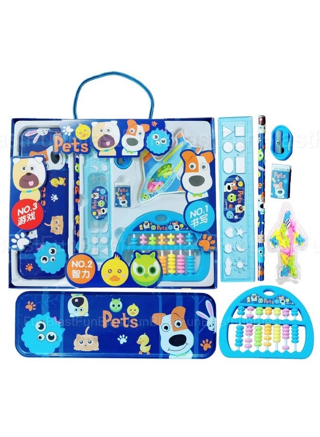 Kawaii Stationery Set - For Kids Multicolor