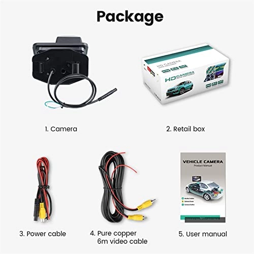 Car Reversing Camera - Night Vision Wired 1080P