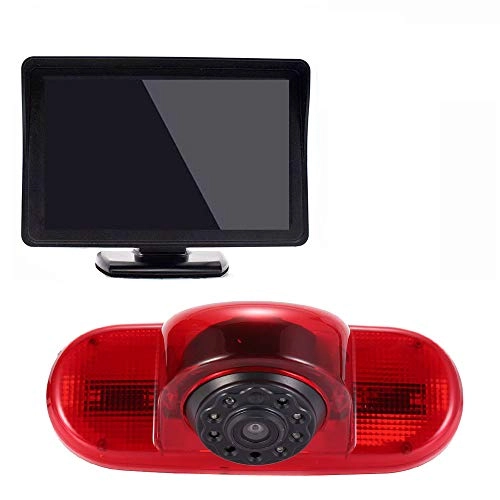 Car Rear view Camera - Night vision 628*586 pixels + Rear View Mirror - 7" LCD
