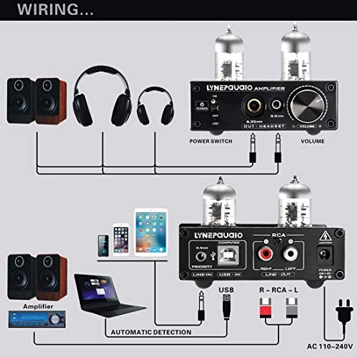 A962 - HiFi 6J9 Vacuum Tube USB