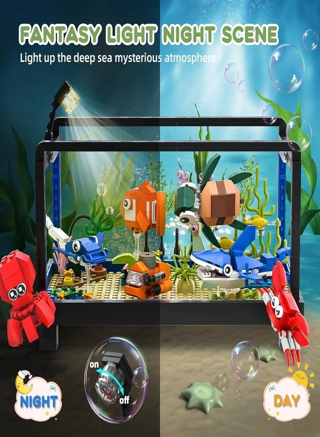 Fish Tank Building Set - Marine Life Lego