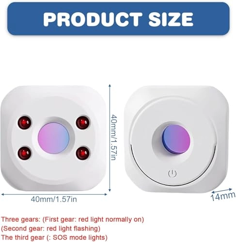 Hidden Camera Detector Device - 1080p 30 frames per second