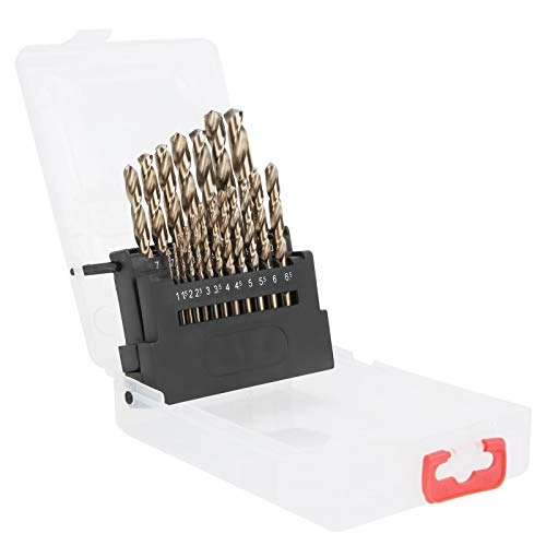 Twist Drill Bit Set - M35 cobalt-containing steel 19Pcs