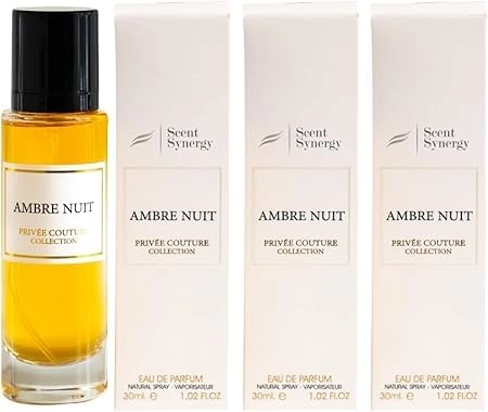 Scent Synergy AMBER NUIT Eau de Parfum 30 ml Pack