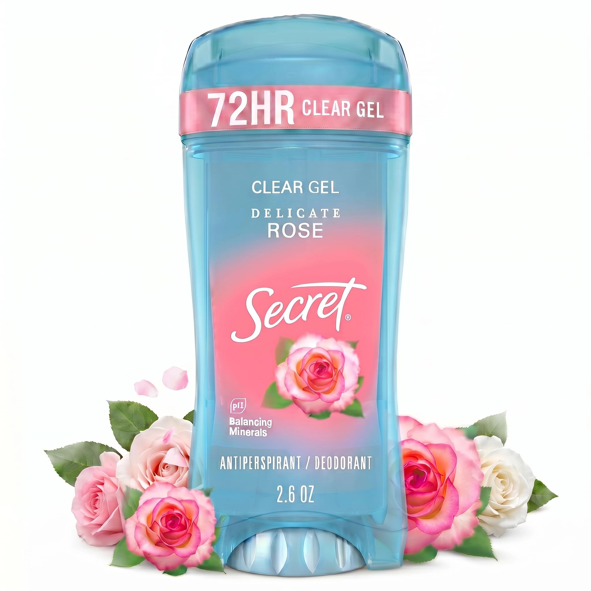 Secret Clear Gel Antiperspirant And Deodorant - Rose 73 gram