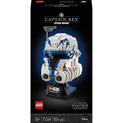 Star Wars Captain Rex Helmet (75349) - The Clone Wars Collectible Model for Adults