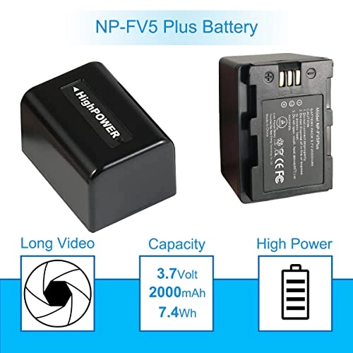 NP-FV5 Plus - 2000mAh Pack