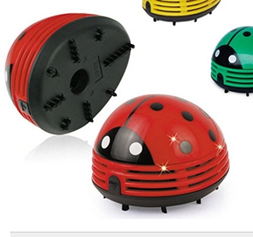 Ladybug Shaped Portable Corner Desk Vacuum Cleaner