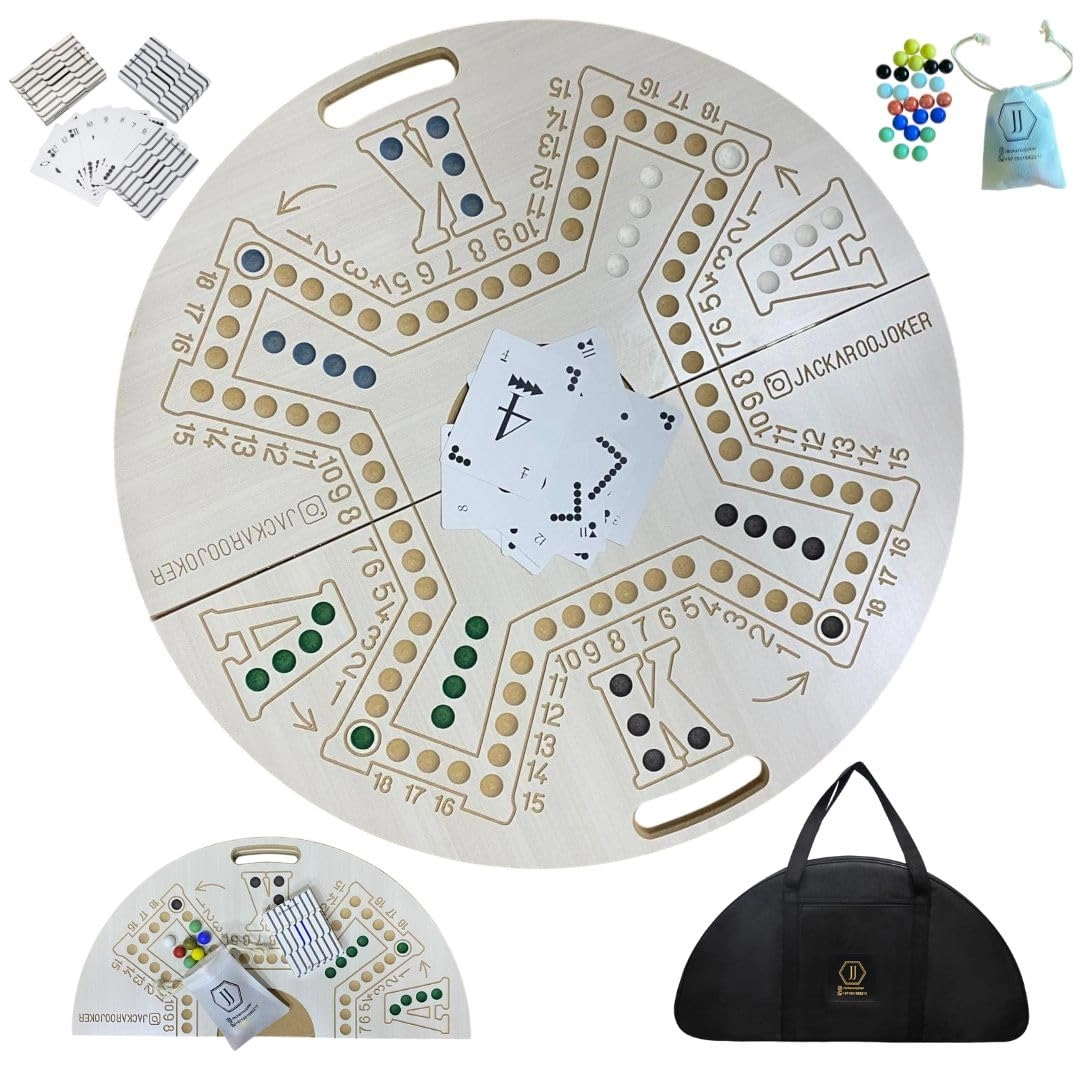 Double-Sided Foldable Board Game - 51 cm Premium Set