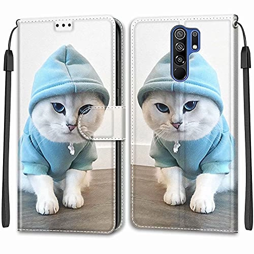 Wallet Case for Xiaomi Redmi 9 - PU Leather + Tpu