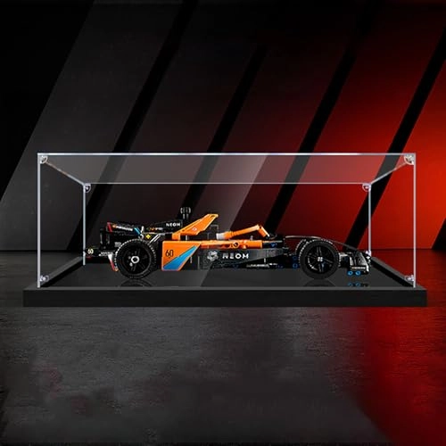 Acrylic Display Case (42169) - Dustproof Waterproof 37 x 12 x 17 cm