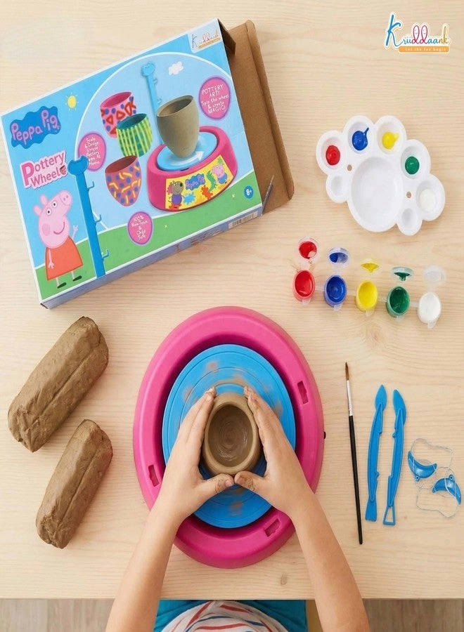 Peppa Pig Theme Pottery Wheel Kit - 800g