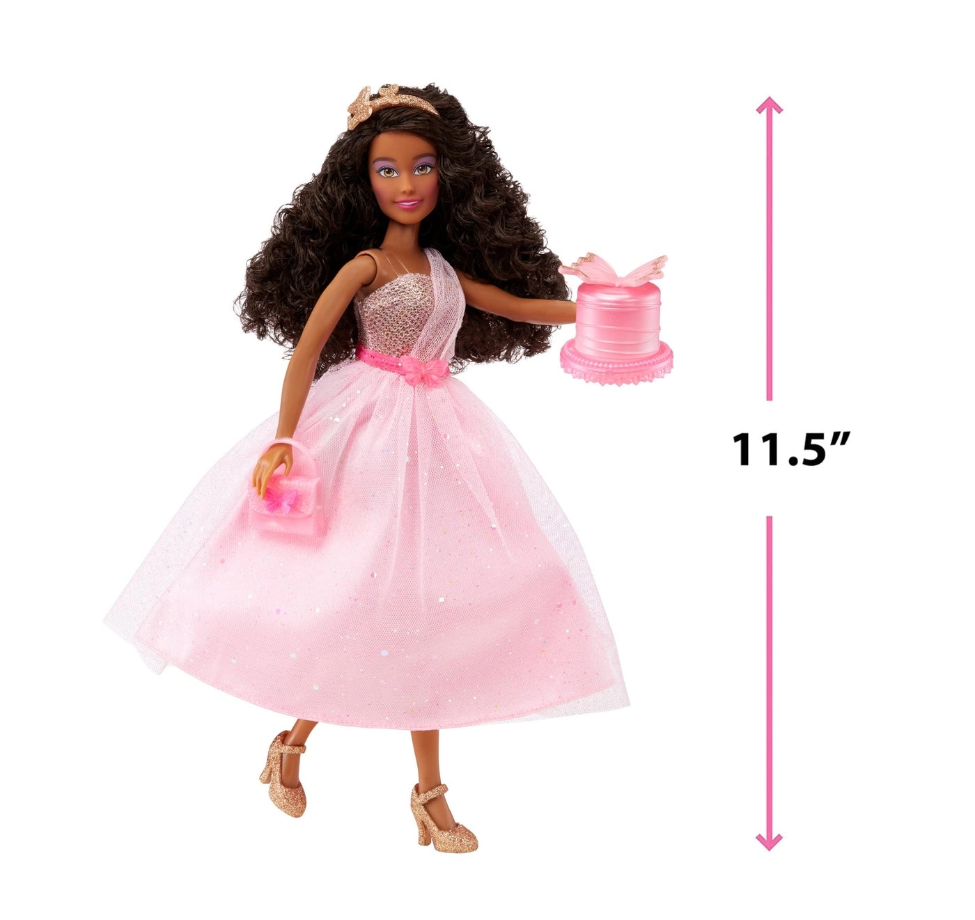 Yasmin Doll - Dream Ella Let's Celebrate 11.5" 5 Accessories