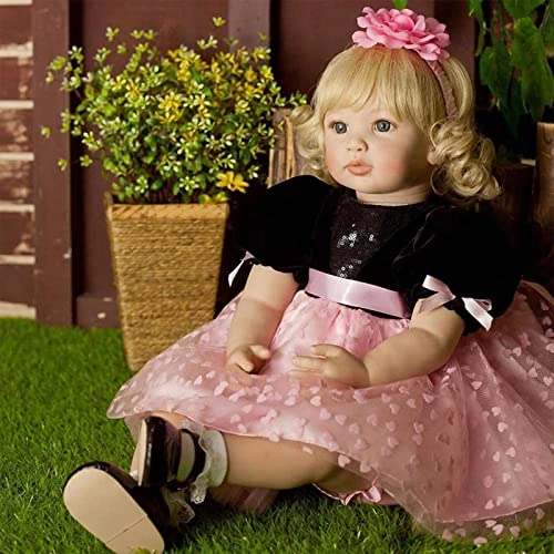 Reborn Baby Doll - 21 Inch Silicone Vinyl Weighted Body