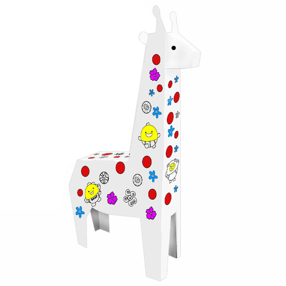 Diy Doodle Coloring Giraffe With Music And Light