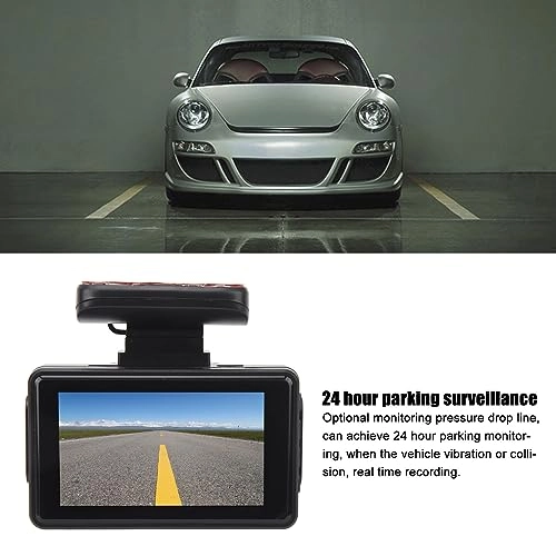 Car Driving Recorder Dual Lens Rotatable Dash Cam - 1080P