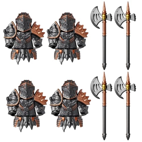 Mini Knight Figures - 32 Pieces
