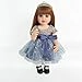 Reborn Baby Doll - 22 Inches Full Body Vinyl Long Hair Ages 3+
