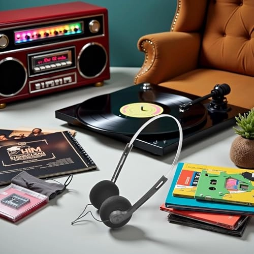 Vintage Feelings Wired Headphone