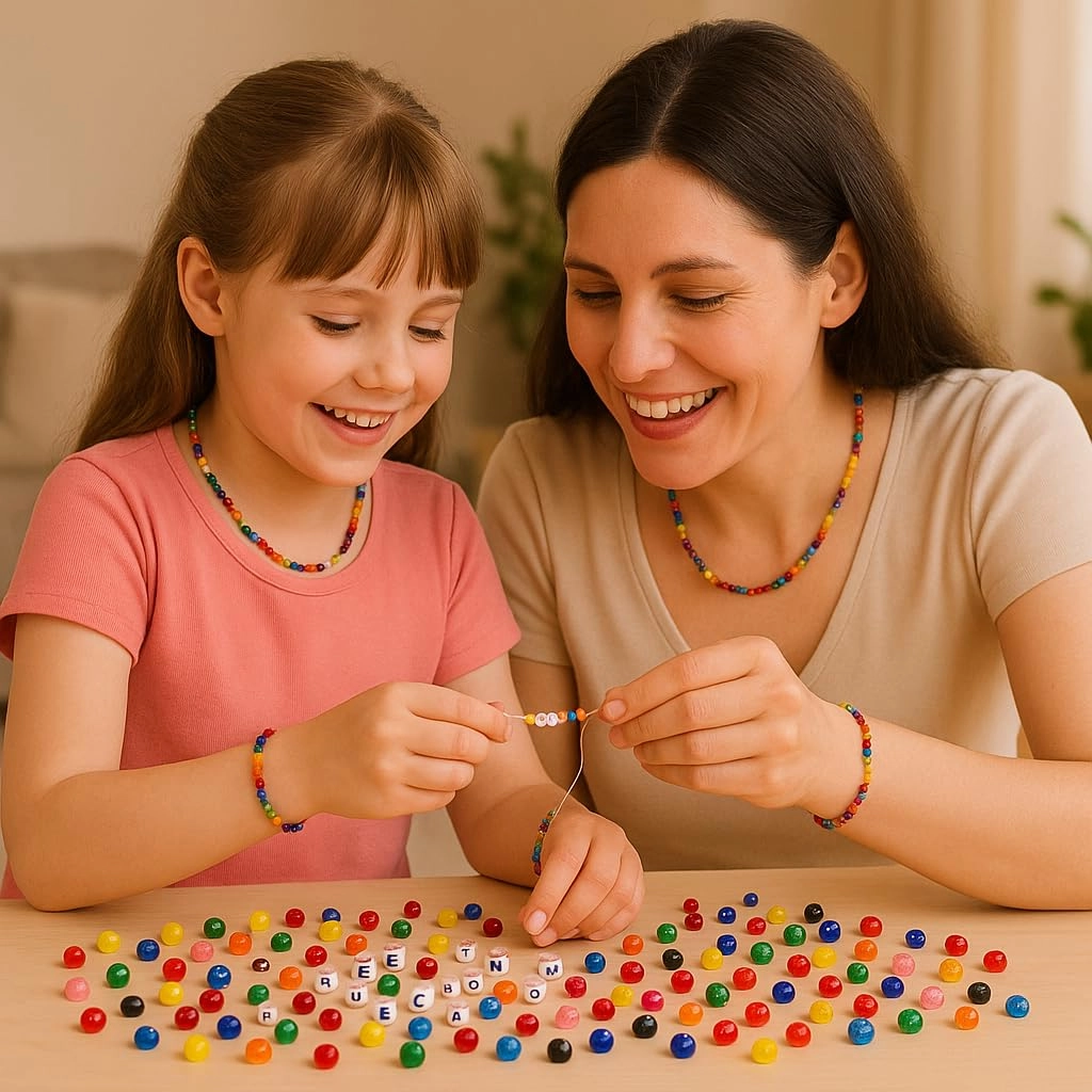 Bracelet Making Kit - 12 Types 10m Elastic Thread