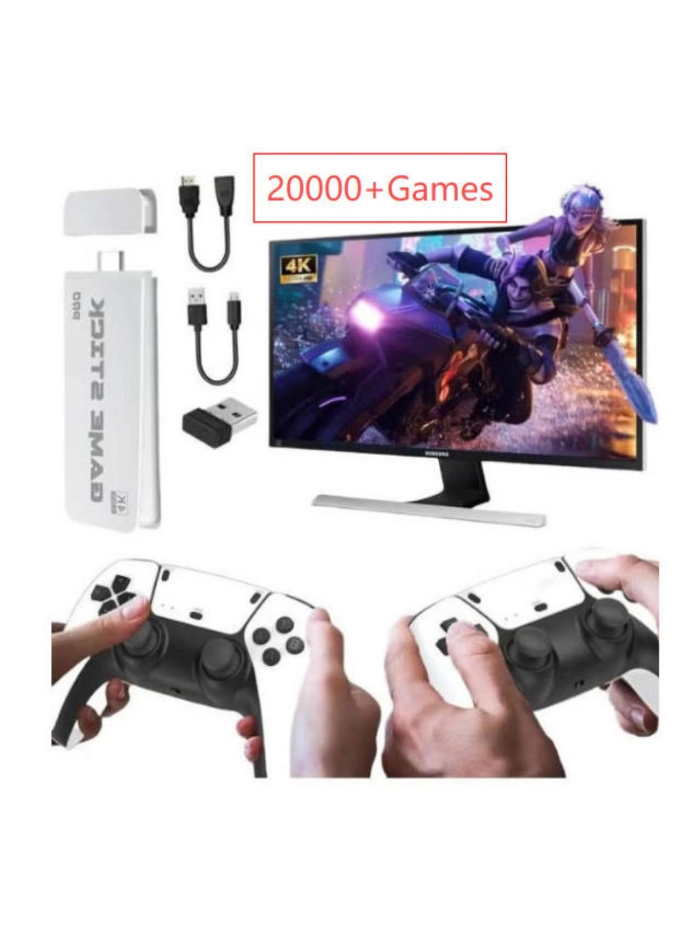 TNGames M15 - Retro Dual Wireless 4K Ultra HD Output