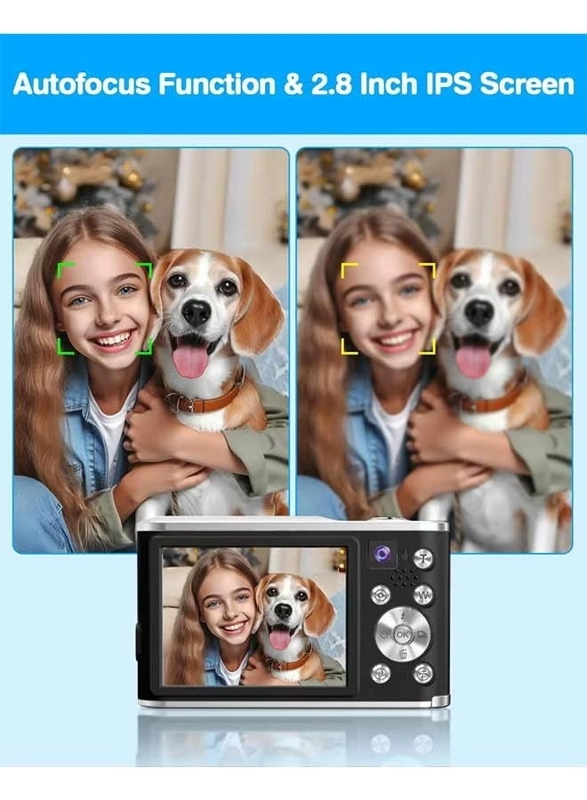 4K Vlogging Camera - 48MP 16X